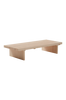 MIRADOR sohvapöytä 60x140 cm Kuultovalkoinen