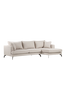 VILLACH sofa 3-seter - divan høyre Greige