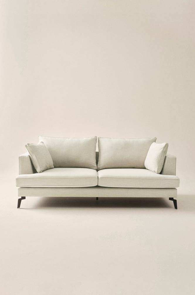 VILLACH soffa 3-sits Naturvit
