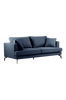 VILLACH sohva, 3:n istuttava Indigonsininen