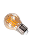 LED filament dekorpære dimbar E27 amber Amber