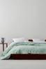 CALM sengeteppe - dobbeltseng 260x260 cm Grågrønn