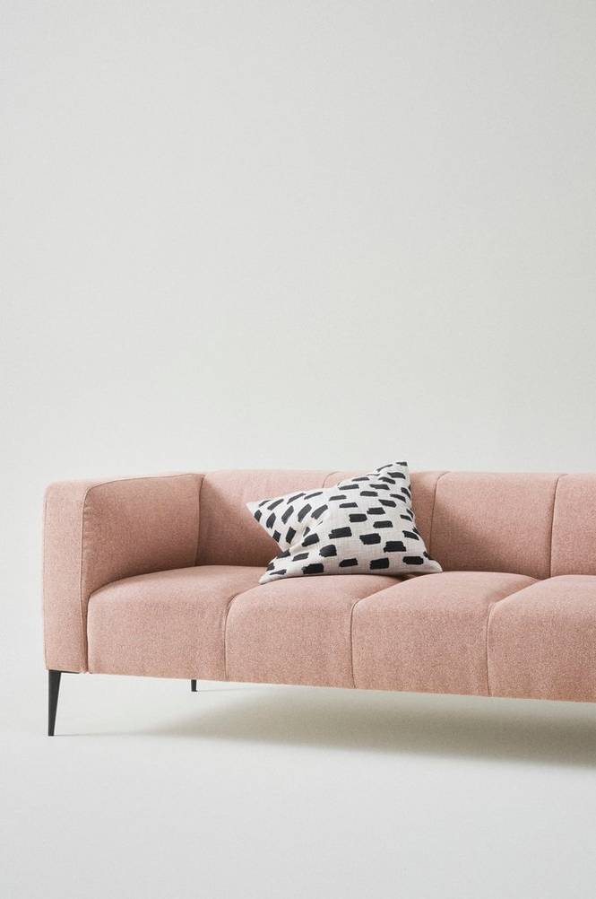 HUDSON soffa 3-sits Rosa