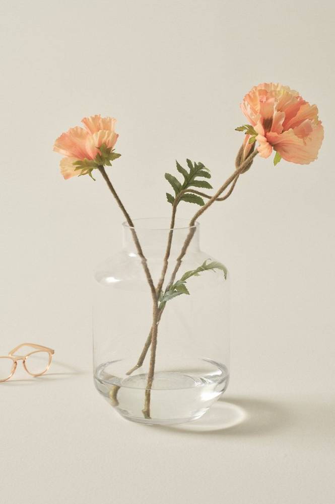 ESTER glasvas – höjd 28 cm Klarglas