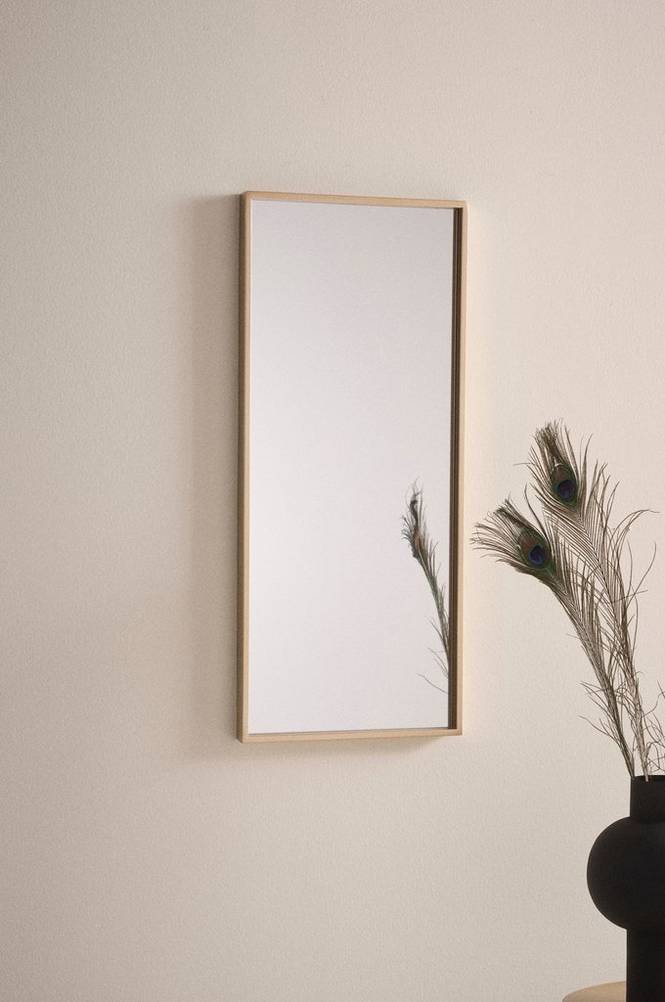 POW spegel – 80 cm Guld