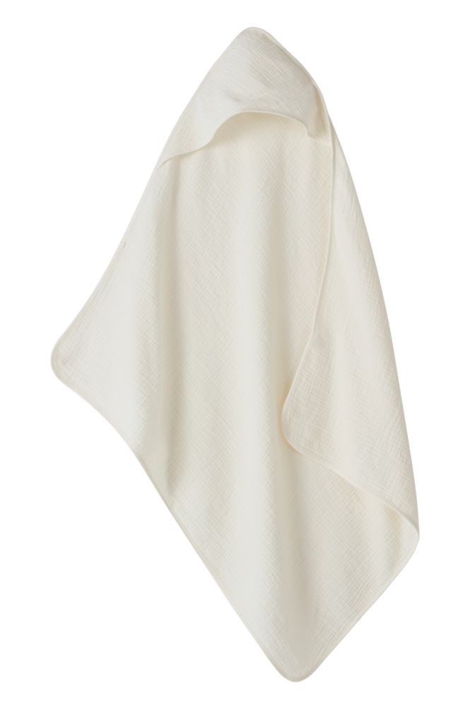 LILIA MINI babycape – ekologisk Naturvit