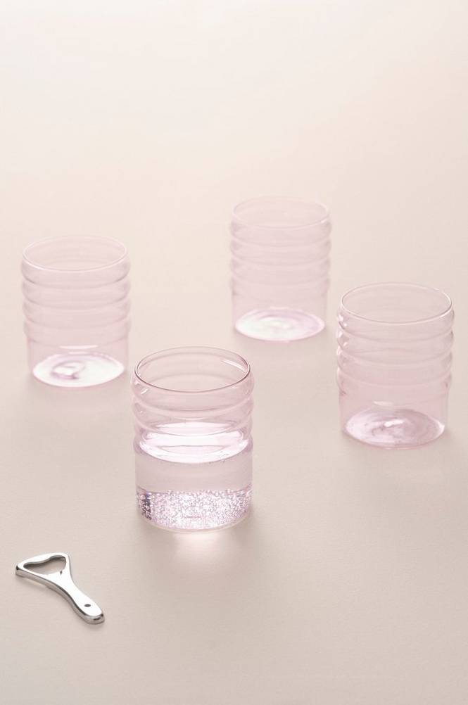 NOA glas 4-pack Rosa