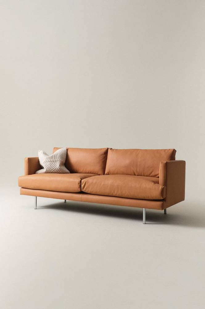 ANTWERPEN soffa 3-sits Cognac