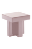 CROZZ sidebord 35×35 cm Rosa