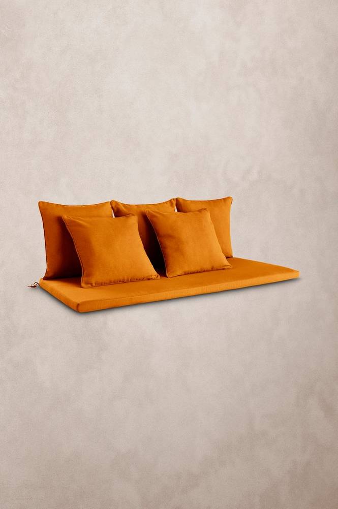 MENTON dynset soffa Gul