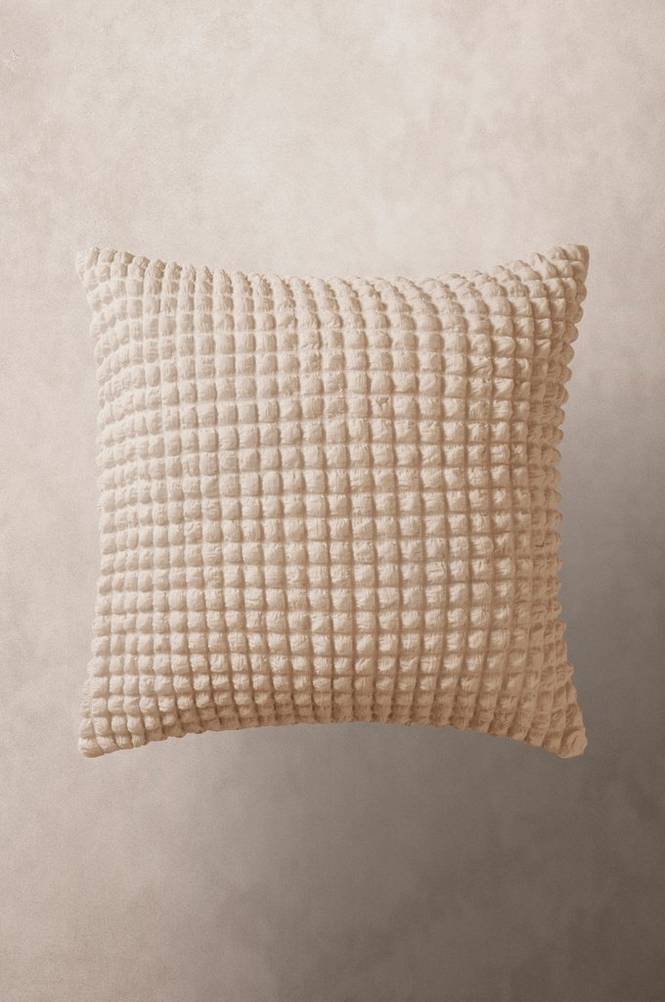 BUBBLY kuddfodral 60×60 cm Beige