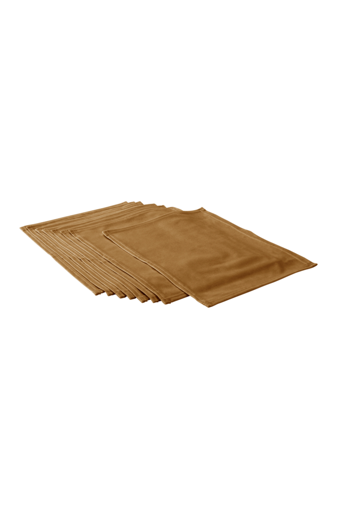 SIMONE RECYCLED bordstablett 8-pack Guldbrun
