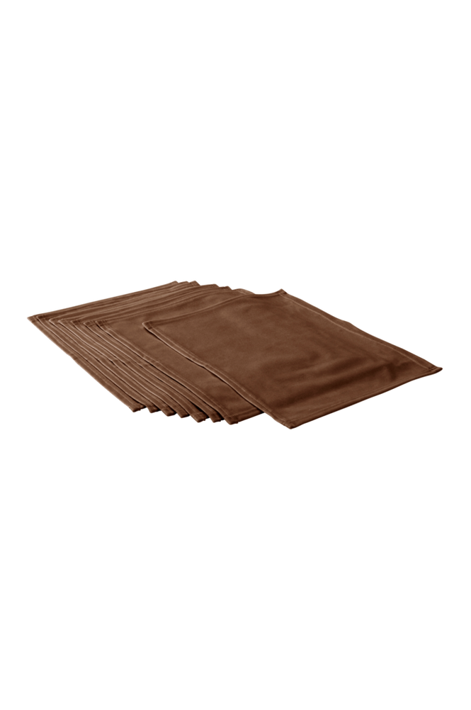SIMONE RECYCLED bordstablett 8-pack Mörkbrun