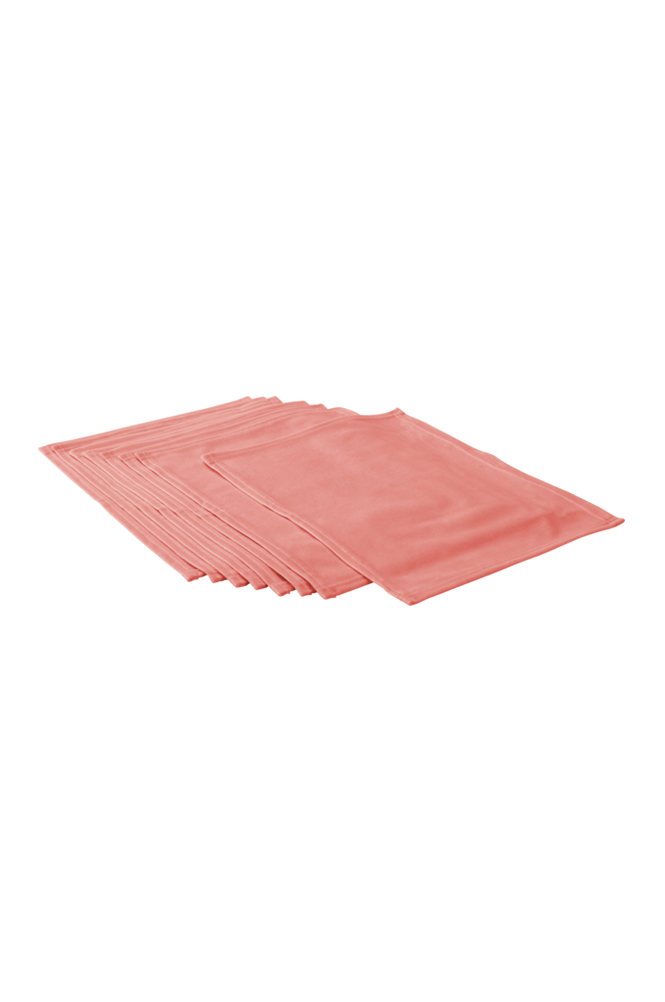 SIMONE RECYCLED bordstablett 8-pack Terracotta rosa