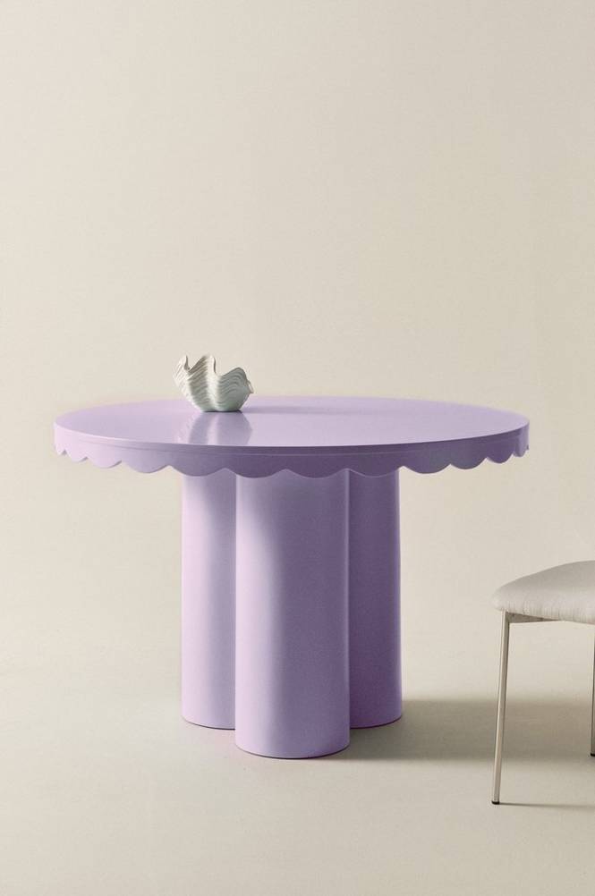 MERRILL matbord ø 120 cm Lavender