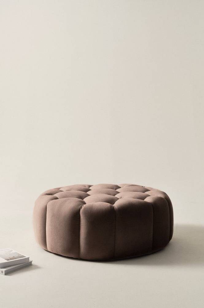 PLEASANT sittpuff ø 95 cm Brun