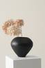 GISELE vase/potte - høyde 20,5 cm Svart