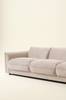 MOLTON soffa 3-sits Ljusbe…