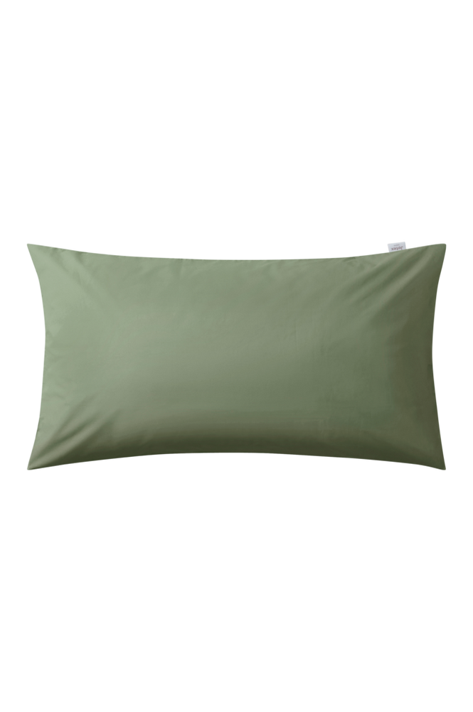 ZACK PERCALE örngott 90×50 cm – ekologisk Khaki