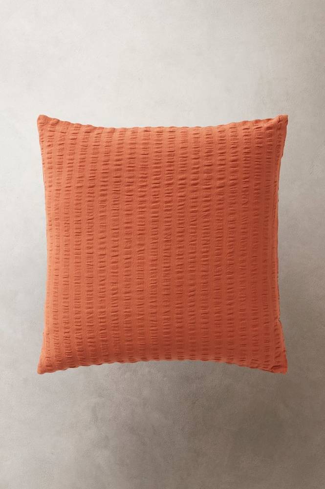 RYE kuddfodral 50×50 cm Bränd orange