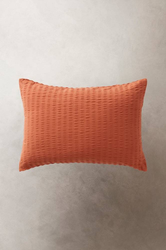 RYE kuddfodral 60×40 cm Bränd orange