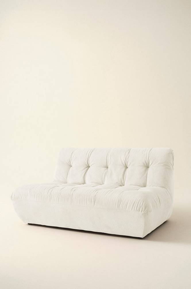KELSO soffa 2-sits Naturvit