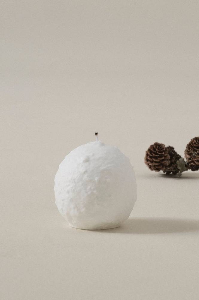 SNOWBALL snöbollsljus Vit