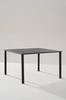 MENTON spisebord 120x120 cm Matt svart grantham matt svart