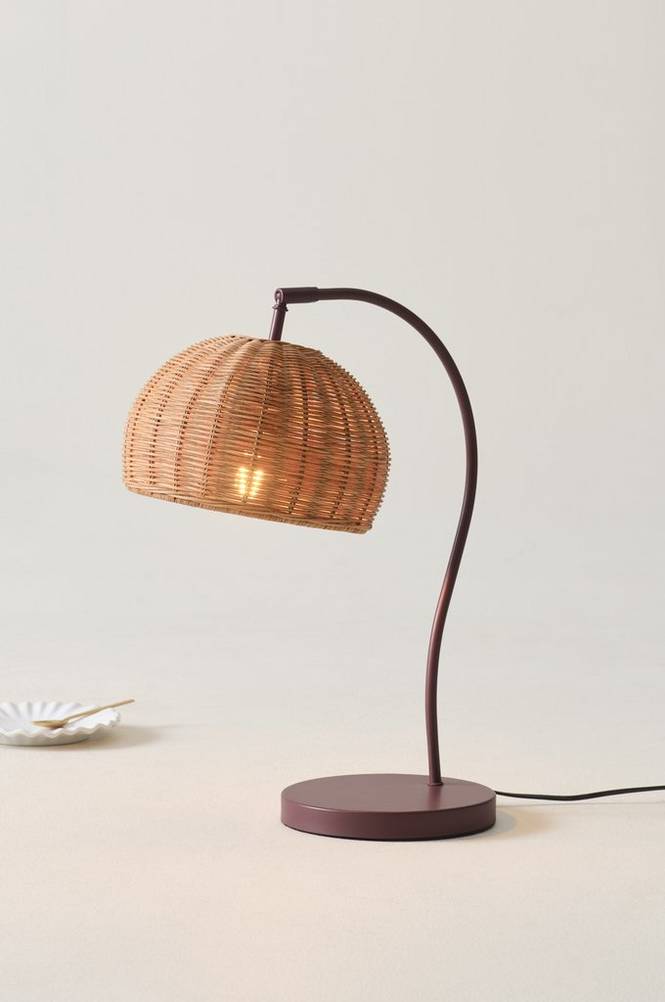 CURLA bordslampa Dark Brown