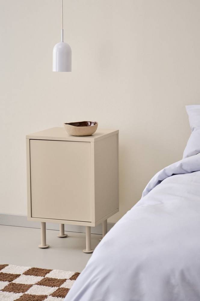 KIPP sängbord Beige