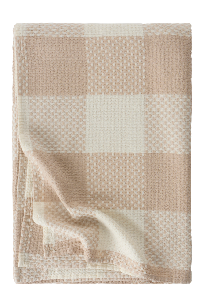 HAKO överkast Beige/naturvit