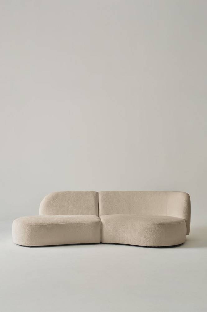 ROSSY soffa 3-sits Texstyle mash 058 dune