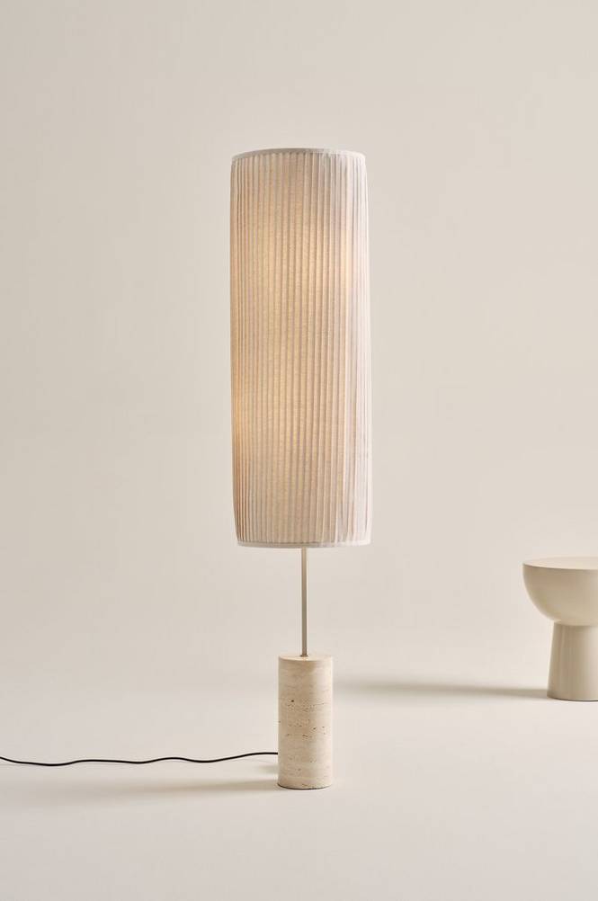 TINE golvlampa Beige