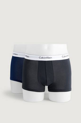 Calvin Klein Underwear Kalsonger 2-pack Trunk Modern Cotton Blå