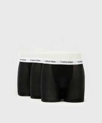 Calvin Klein Kalsonger 3P Boxer Brief Cotton Stretch Svart