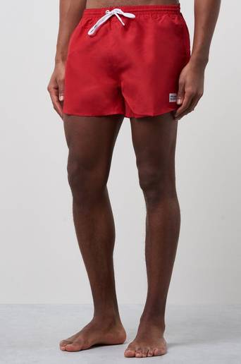 Frank Dandy Badshorts Breeze Swimshorts Röd