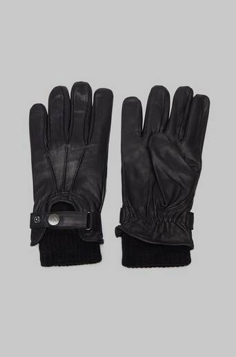 STATE OF WOW Handskar Alex Leather Glove Svart