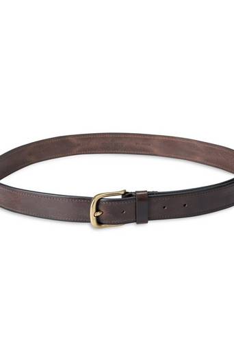 Morris Bälte Leather Belt Brun