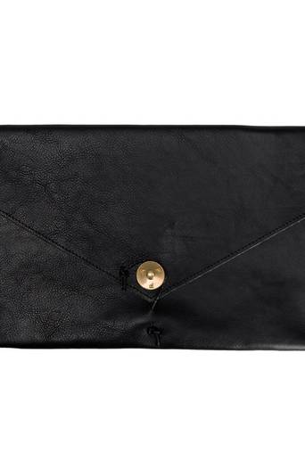 P.A.P Kungsten Leather Laptop Cover 12" Svart