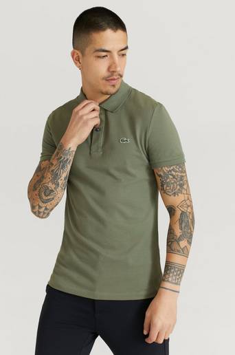 Lacoste Pikétröja Slim Fit Polo Piké Grön