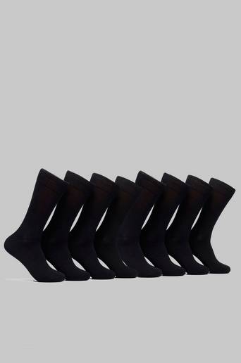 Topeco Strumpor 8-pack Cotton Socks Svart