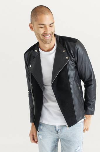William Strouch Jacka Leather Jacket Svart