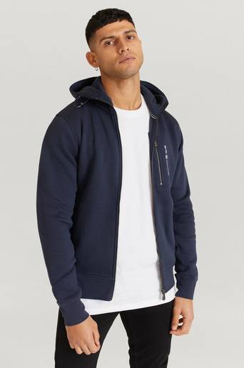 Sail Racing Hoodie Bowman Zip Hood Blå