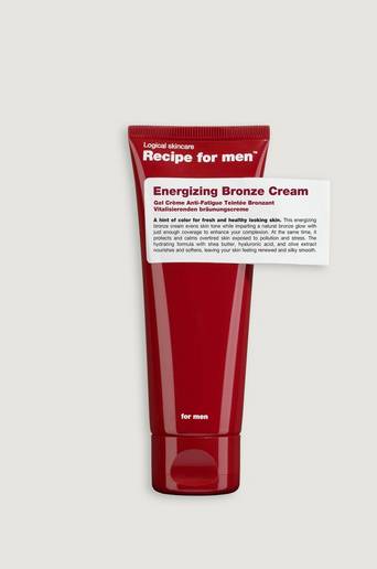 Recipe for men Energizing Bronze Cream 75ml Brons