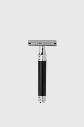 Edwin Jagger Double Edge Safety Razor With Blades Svart