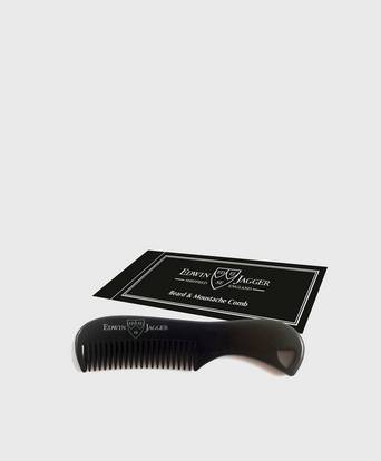 Edwin Jagger Beard & Moustache Comb Svart