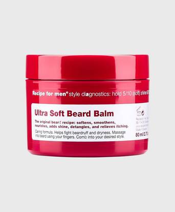 Recipe for men Ultra Soft Beard Balm Grå