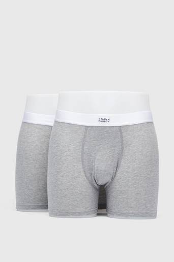 Frank Dandy Kalsonger 2-pack Legend Organic Boxer Grå