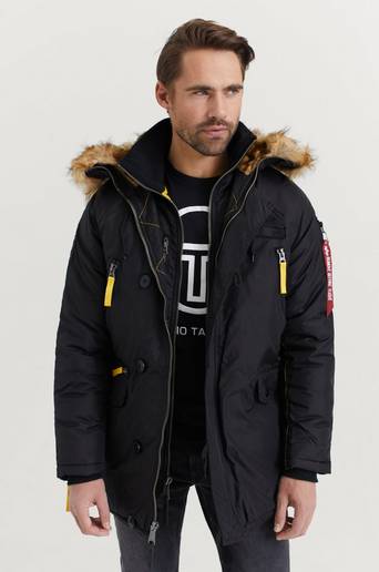 Alpha Industries Parkas Jacka PPS N3B Replica Svart