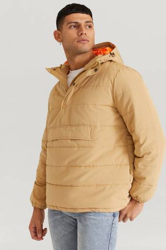 Studio Total Anorak Pat Puffer Anorak Brun